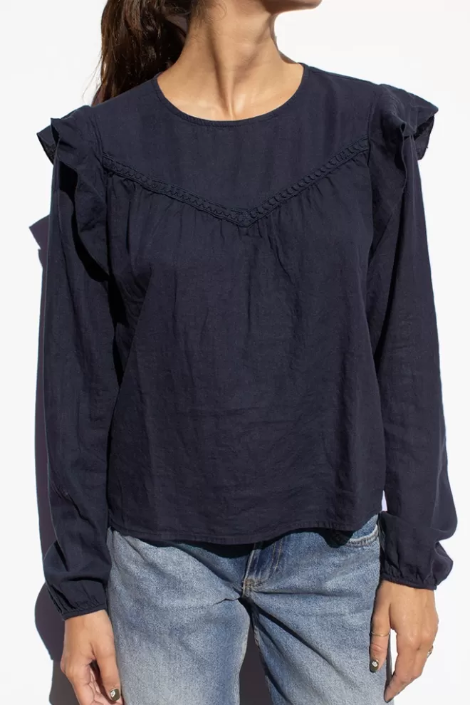 Subdued Blusa con rouches-Donna Camicie & Bluse