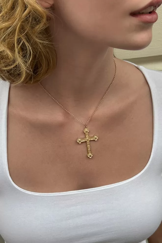 Subdued Collana croce-Donna Accessori