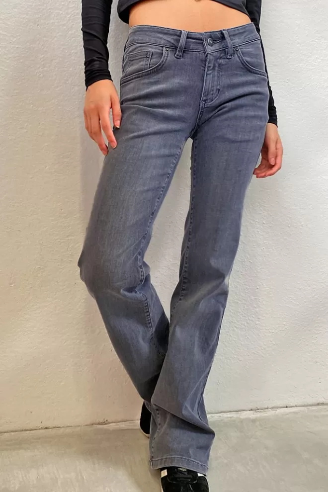 Subdued Jeans flare low waist-Donna Denim