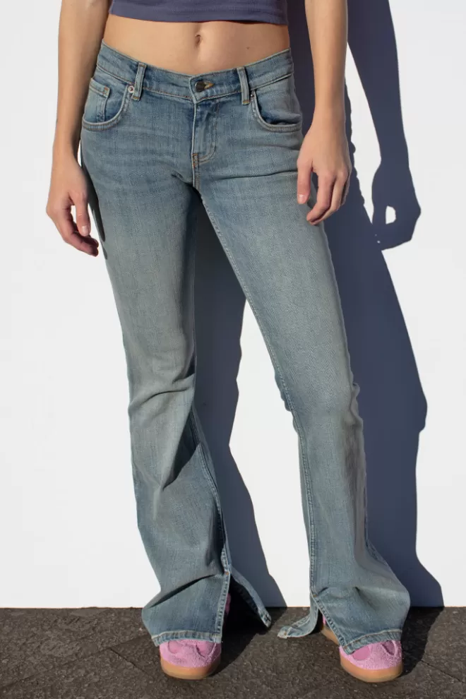 Subdued Jeans side split-Donna Denim