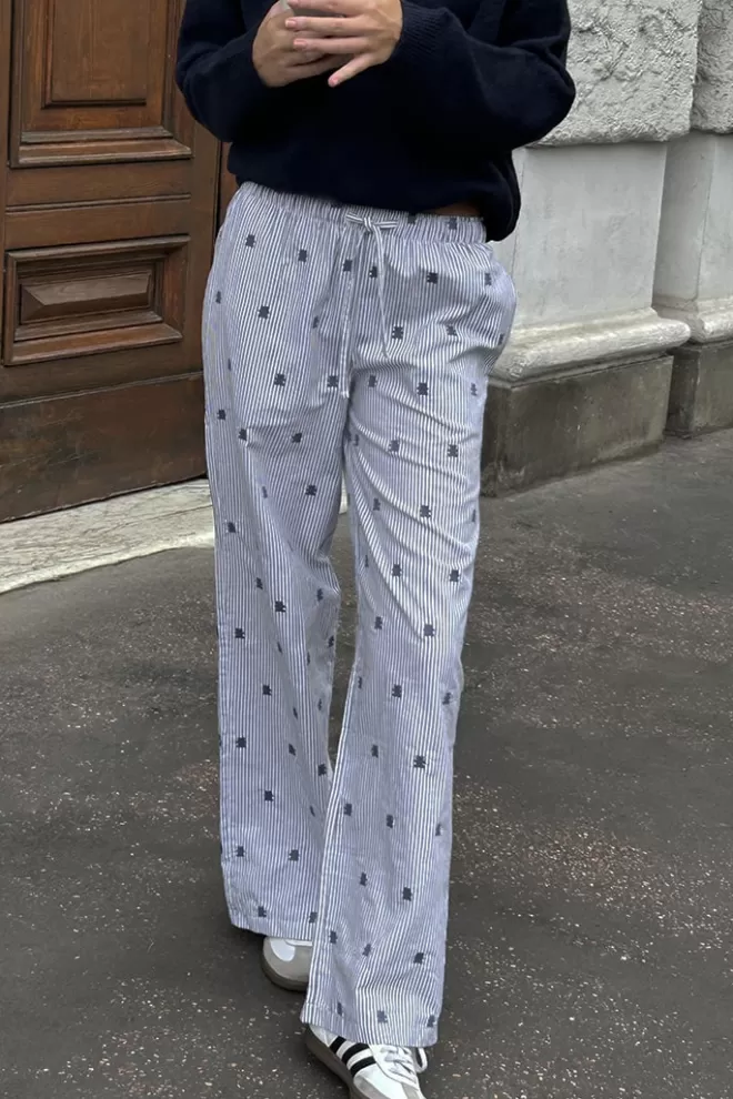 Subdued Pantaloni con orsi wide-leg-Donna Pantaloni