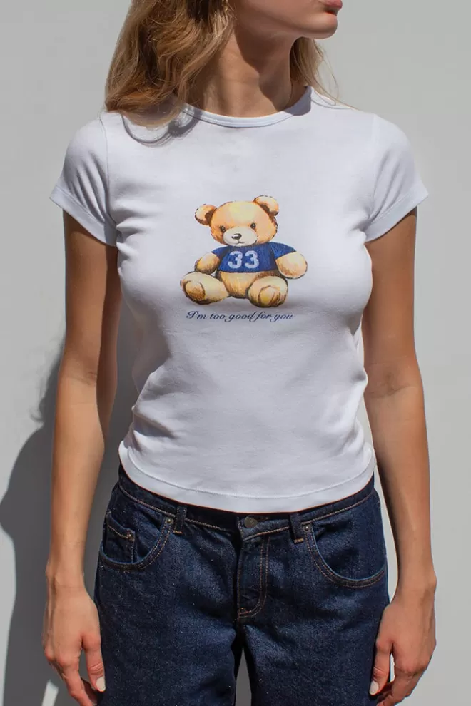 Subdued T-shirt Bear-Donna Graphics