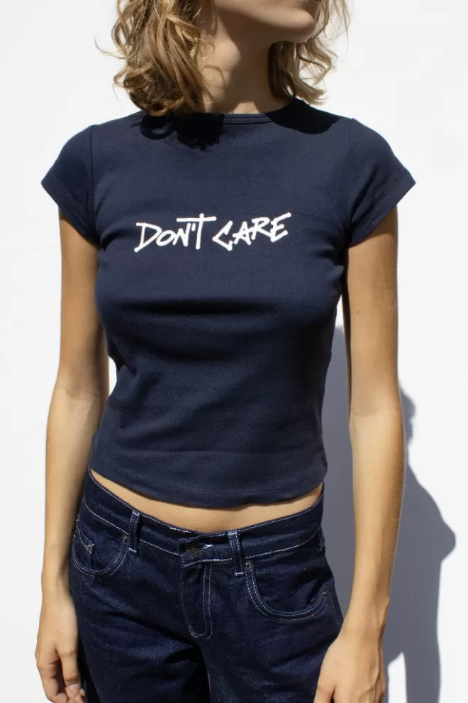 Subdued T-shirt Don't Care-Donna Graphics