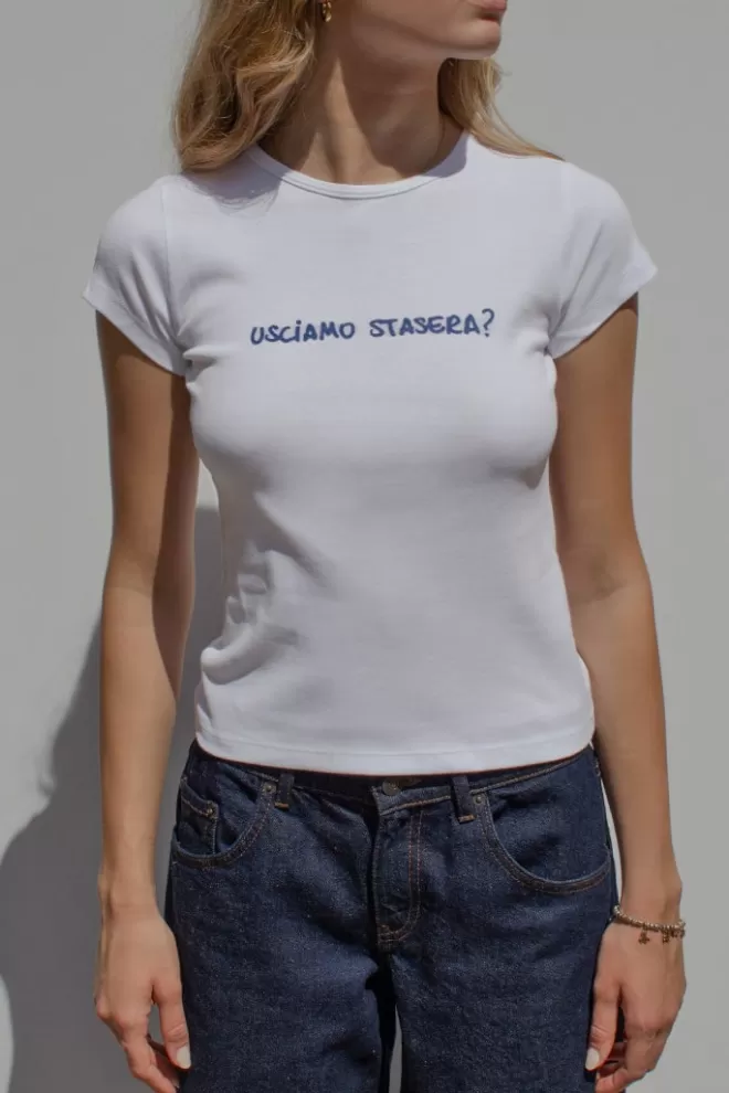 Subdued T-shirt Usciamo stasera-Donna Graphics